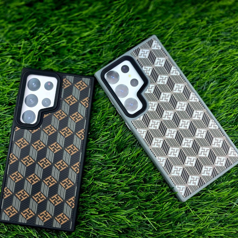 Goyard Style Geometric Pattern Case - Elite Phones