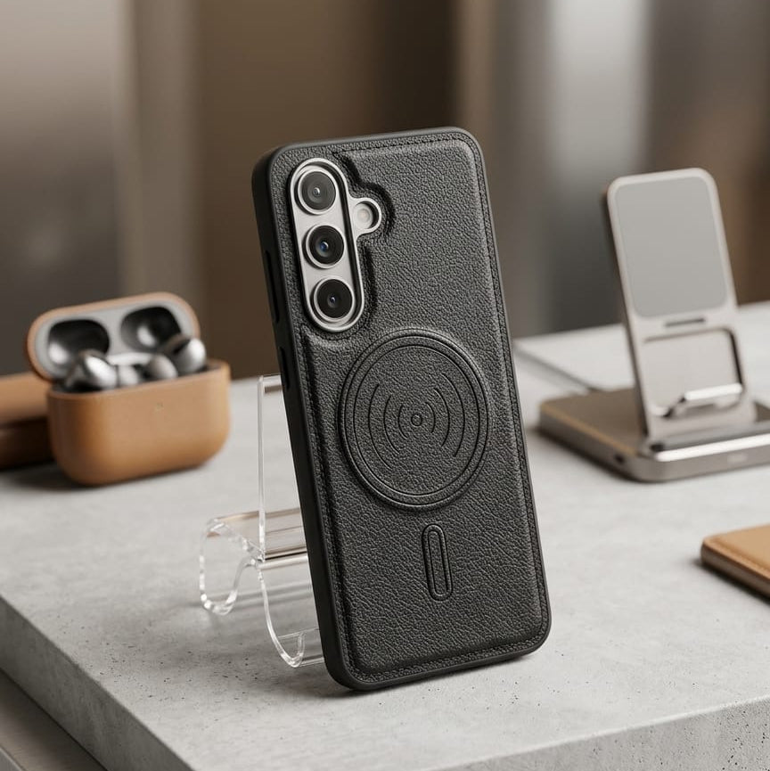 Handcrafted Leather MagSafe Compatible Phone Case - Elite Phones