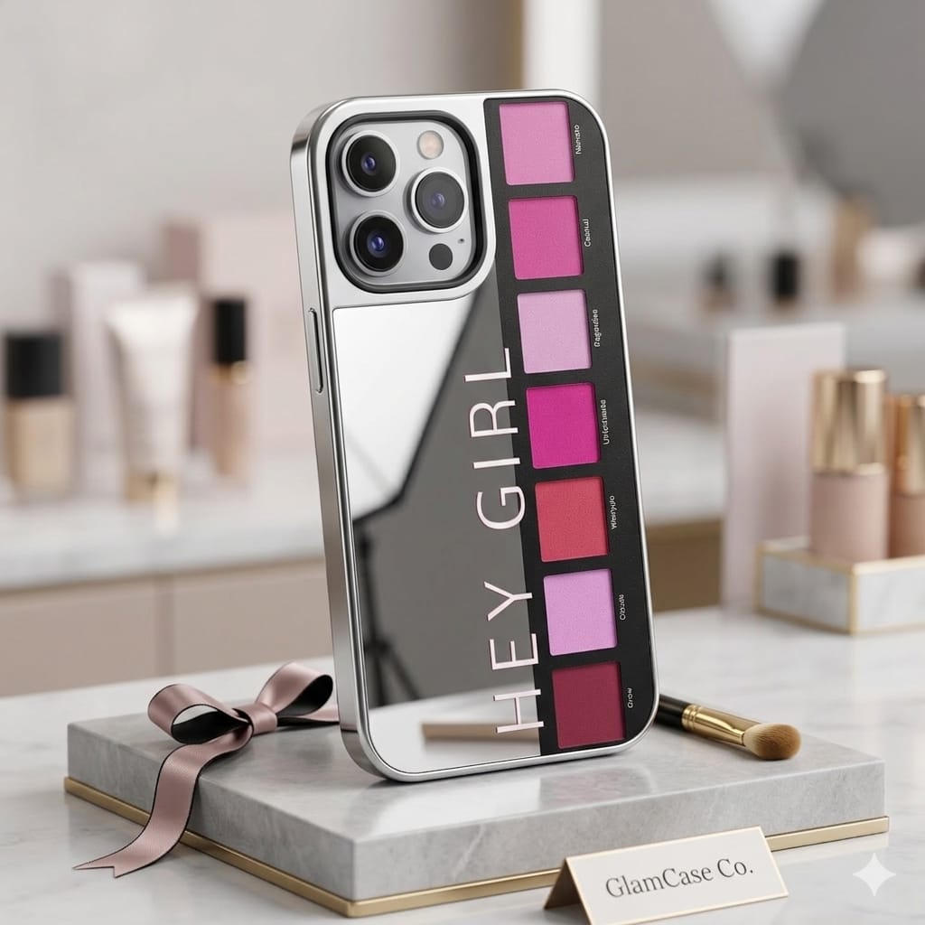 "Hey Girl" Luxury Eyeshadow Palette Concept Case - Elite Phones