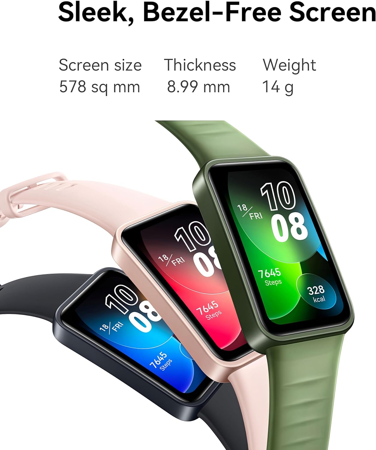 Huawei Smart Watch Band 8 - Black - Elite Phones