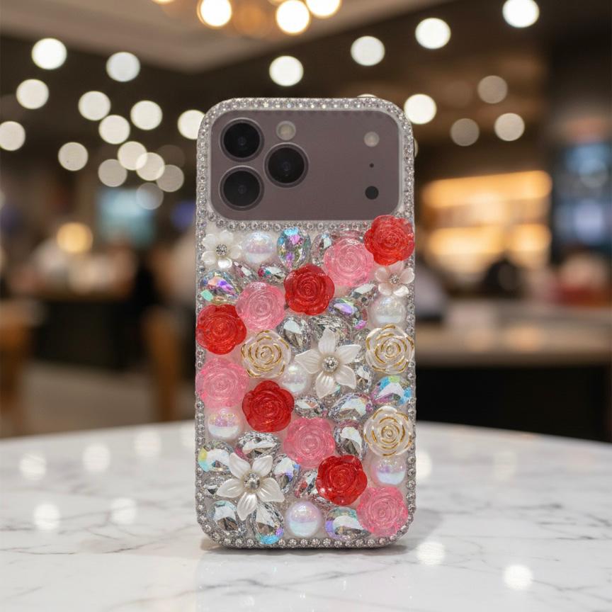 iPefet Flower With Studs - Elite Phones