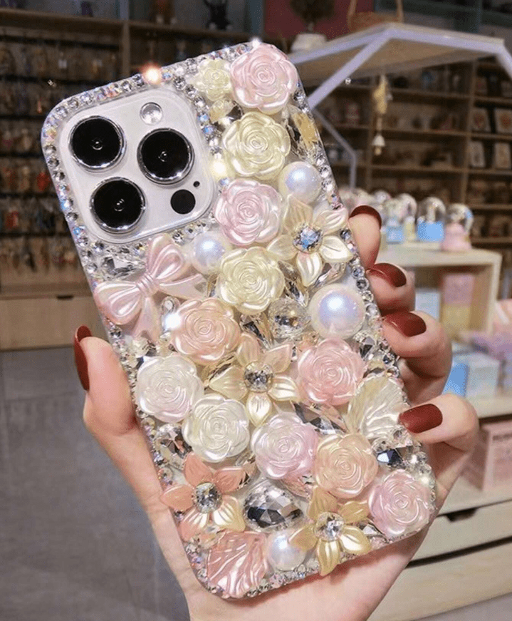 iPefet Flower With Studs - Elite Phones