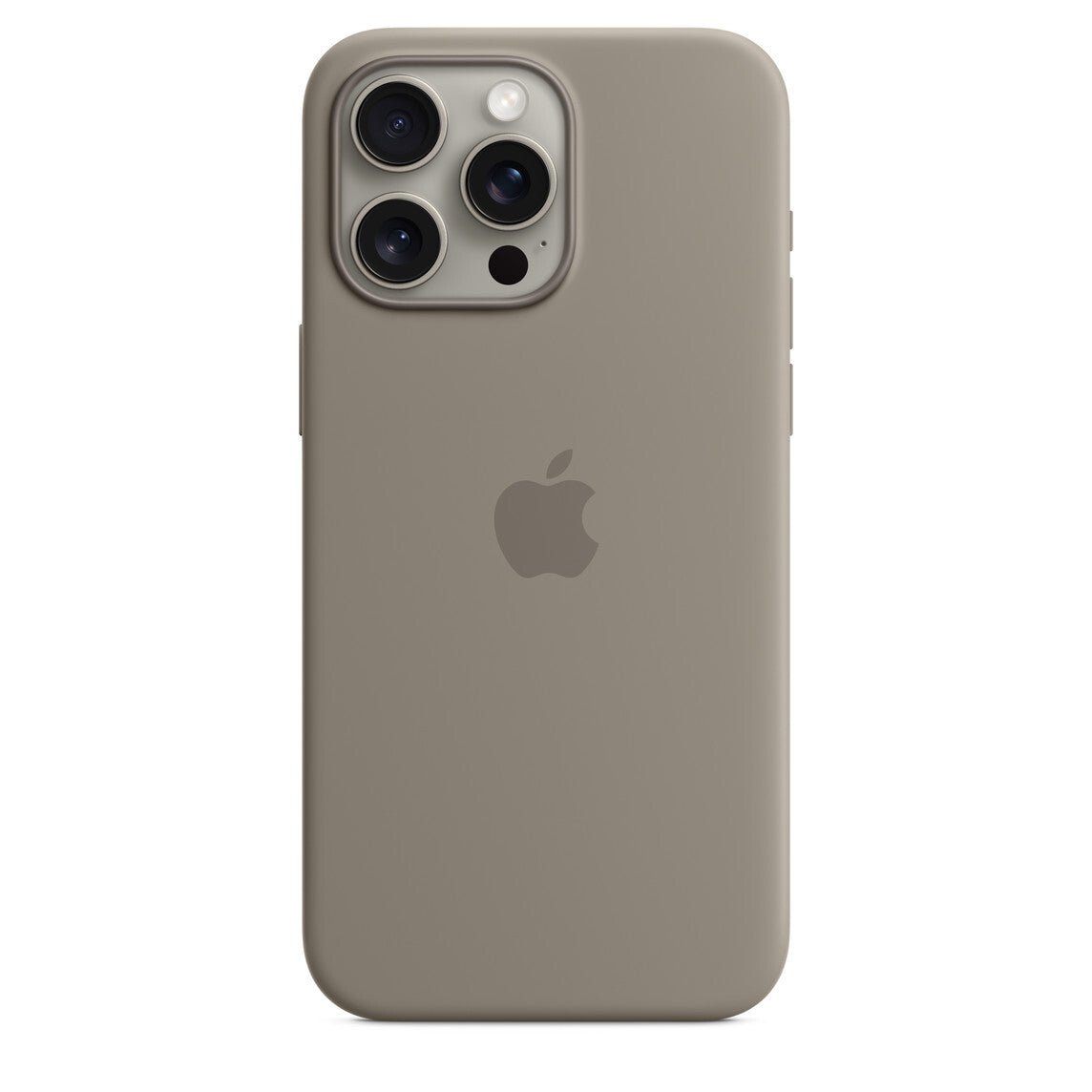 iPhone Silicon Basic Case With Apple Logo - Elite Phones