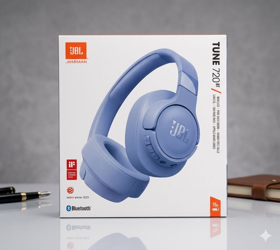 JBL Bluetooth Headphone TUNE 720 BT - Elite Phones