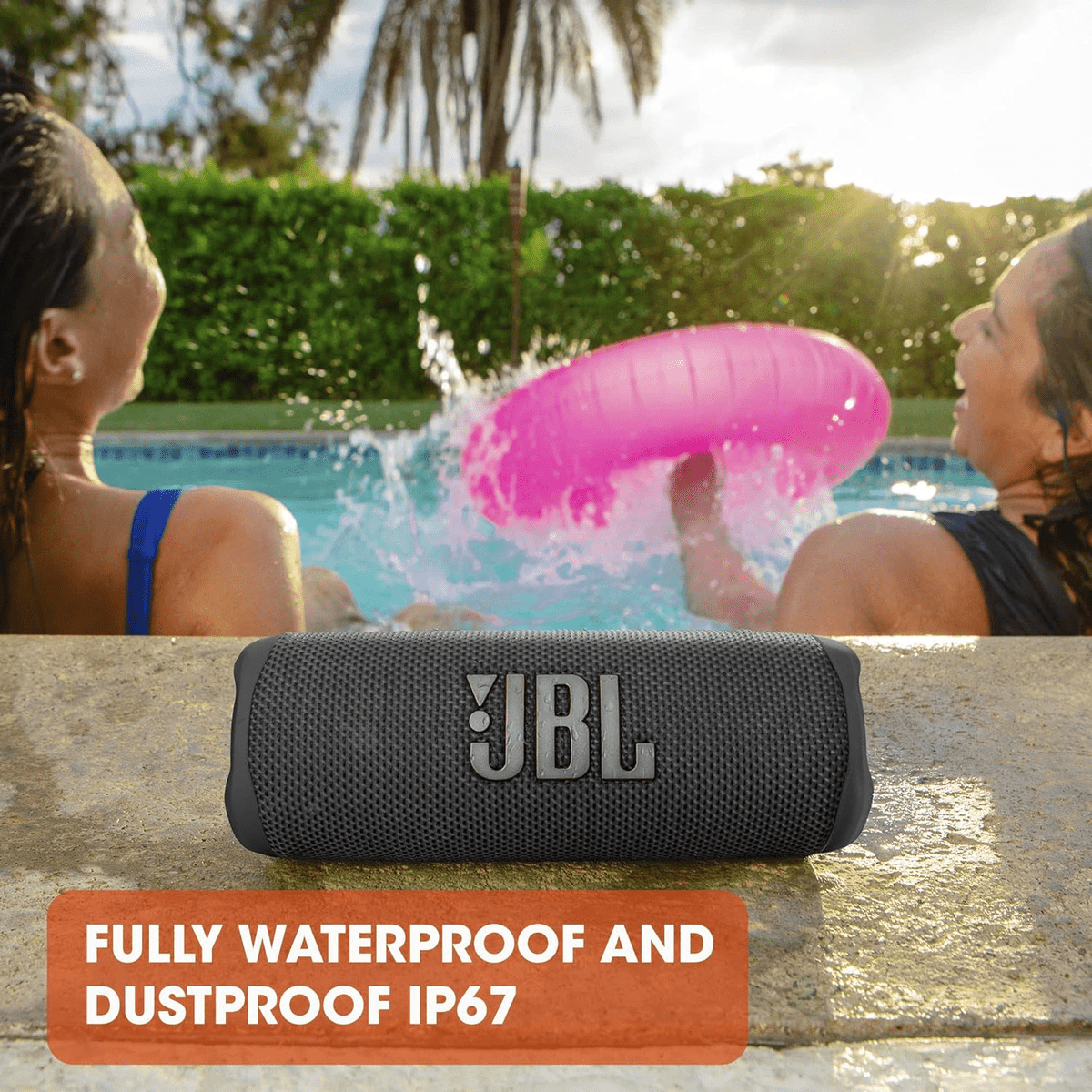 JBL Bluetooth Speaker FLIP 6 - Black - Elite Phones