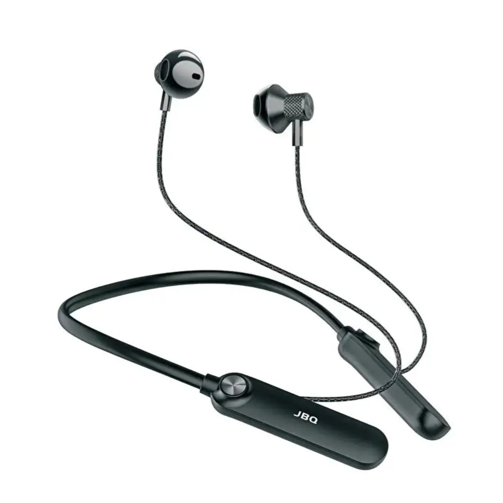 JBQ Bluetooth Neckband Headphones – 120H Playtime - Elite Phones