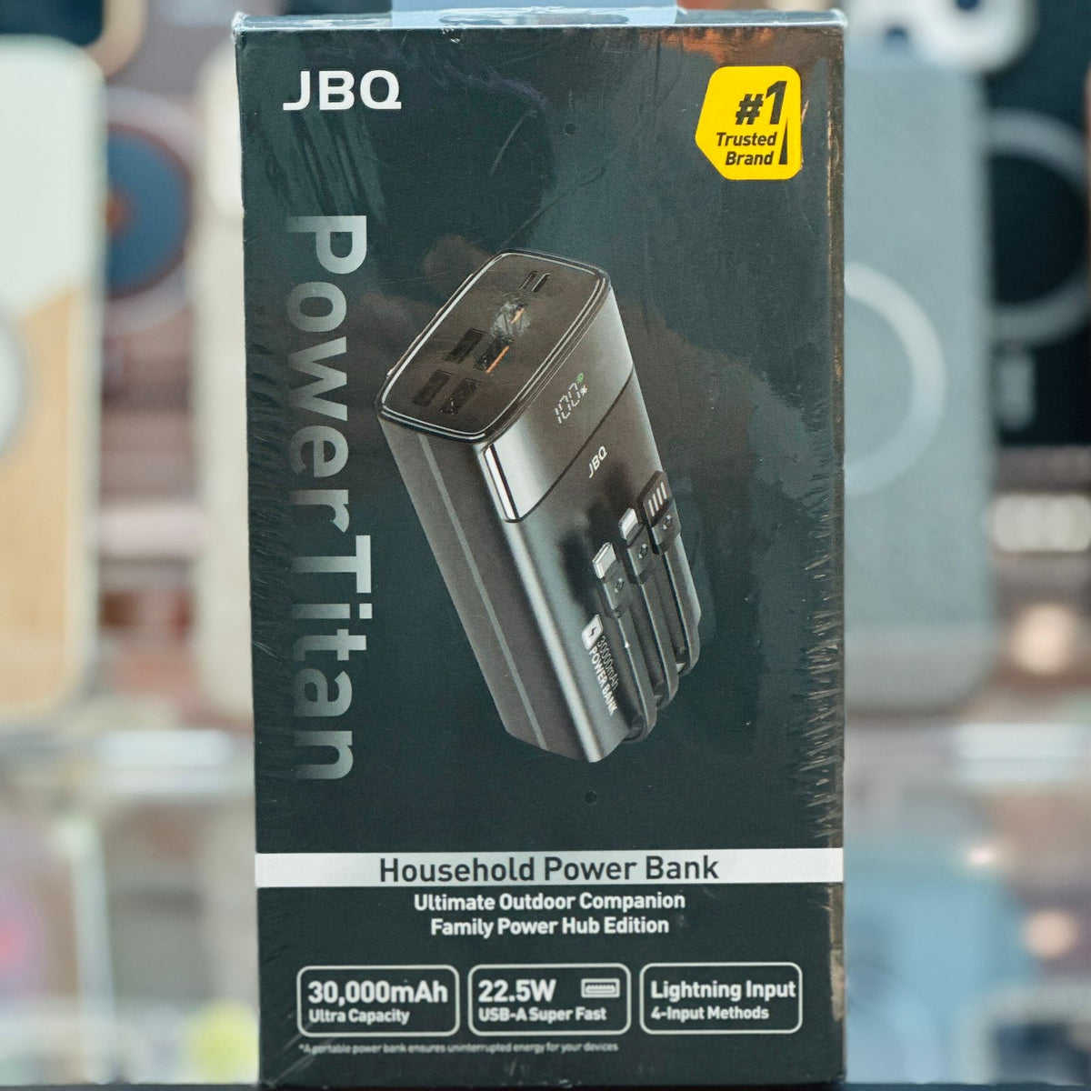 JBQ Household Bower Bank 30000 Mah - 22.5 W - Elite Phones