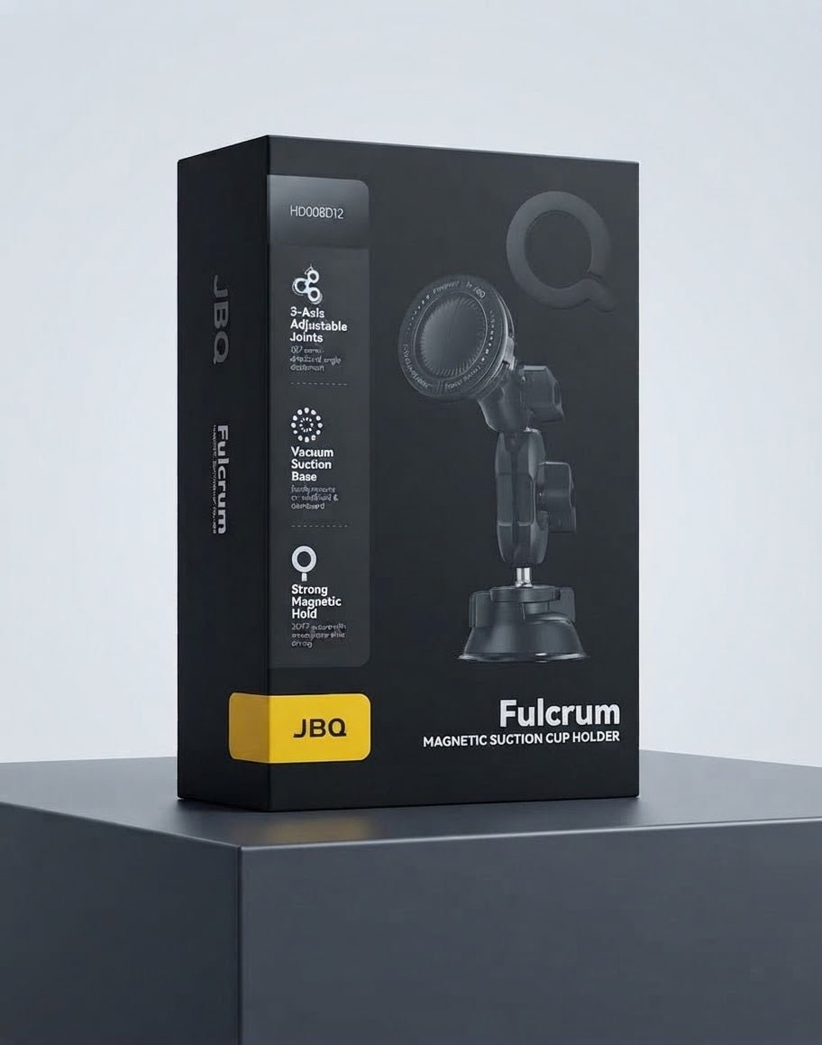 JBQ Retractable & Suction Magnetic Phone Mount. - Elite Phones