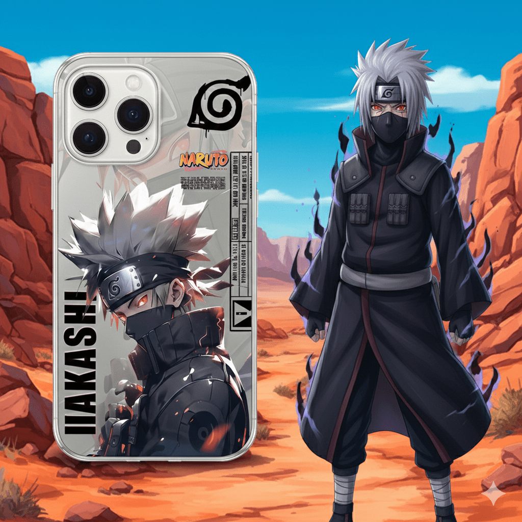 Kakashi With Red Eyes Case - Elite Phones