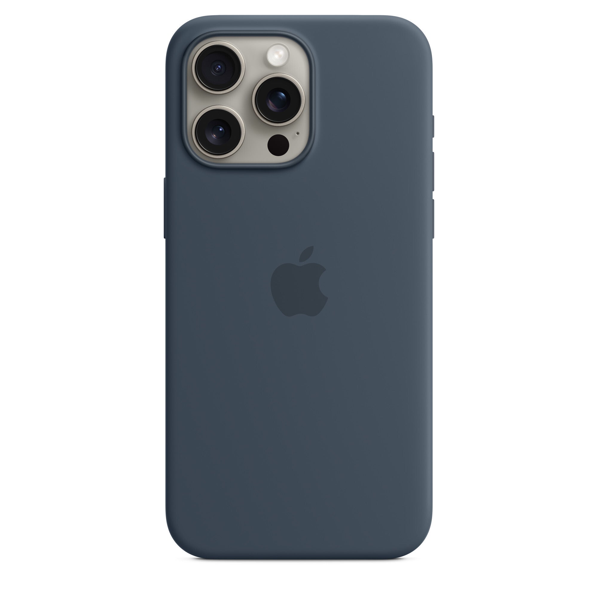 iPhone Silicon Basic Case With Apple Logo