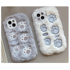 Luck Cat Fur Case - Elite Phones