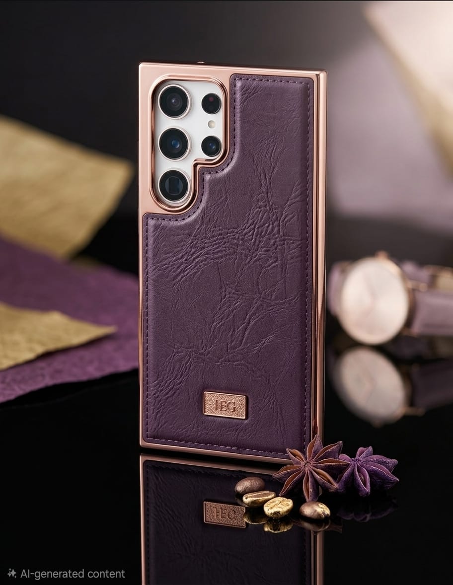 LuxeArmor Executive Leather Shell - Elite Phones