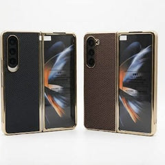 Luxury Carbon Fiber Plating Magnetic Hinge Case - Elite Phones
