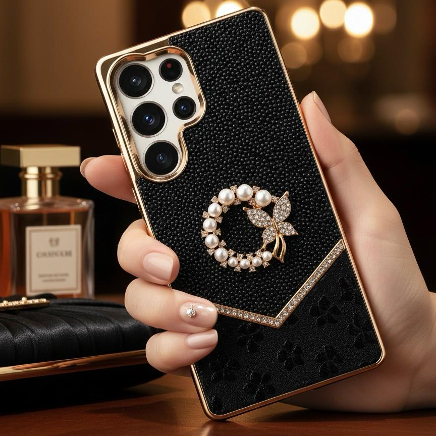 Luxury Crystal Bowknot Rhinestone Case - Elite Phones