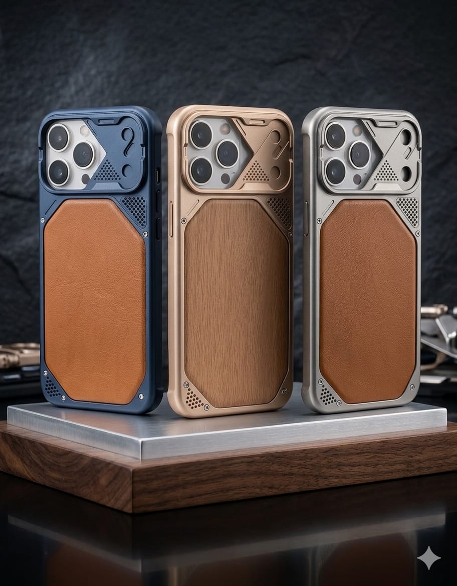 Luxury Cyber-Industrial Mechanical Hybrid Phone Case - Elite Phones