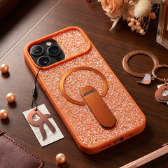 Luxury Diamond Glitter Case with Magnetic Ring Kickstand - Elite Phones