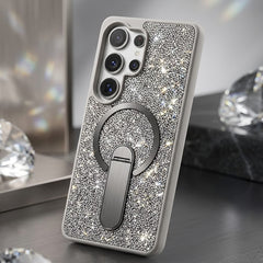 Luxury Diamond Glitter Case with Magnetic Ring Kickstand For Samsung - Elite Phones