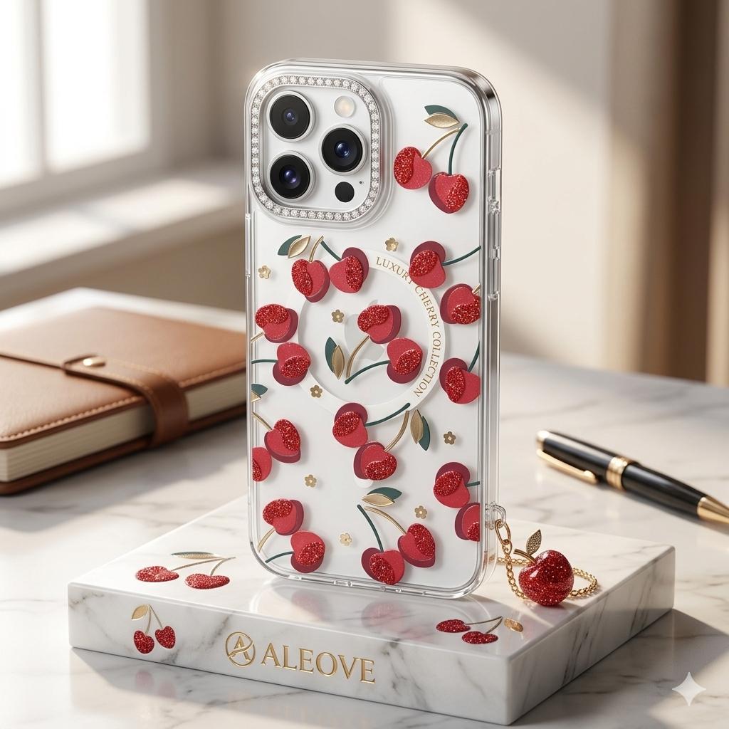 Luxury Floral MagSafe Transparent Case - Elite Phones