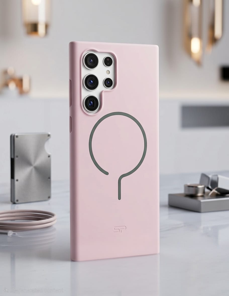 Luxury Leather Magnetic Case for Samsung - Elite Phones