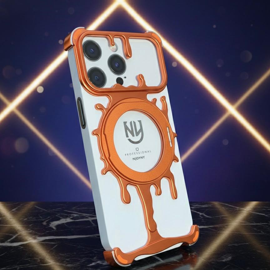 Luxury Liquid Metal "Drip" Frame Case - Elite Phones