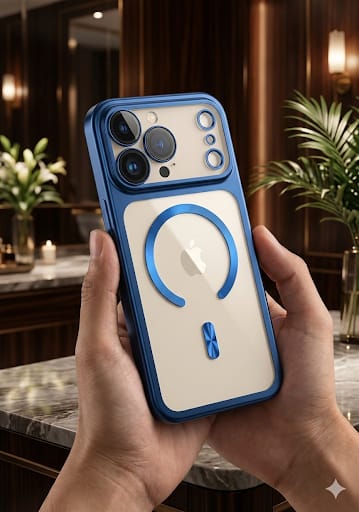 Luxury Magnetic Matte Translucent Case with Metal Camera Protector - Elite Phones
