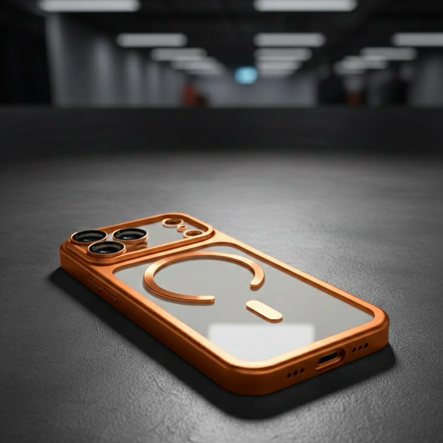 Luxury Magnetic Matte Translucent Case with Metal Camera Protector - Elite Phones