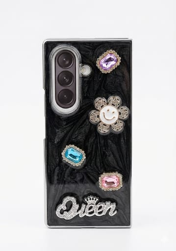 Luxury Marble Pearl Diamond Foldable Phone Case - Elite Phones