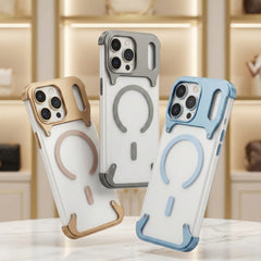 Luxury Mechanical plastic Alloy Magnetic Bumper Case - Elite Phones