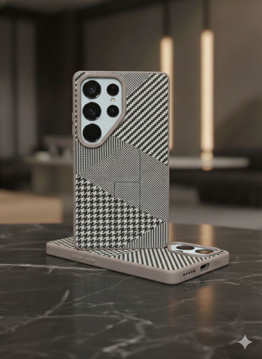 Luxury Multi - Pattern Patchwork Business Case - Elite Phones
