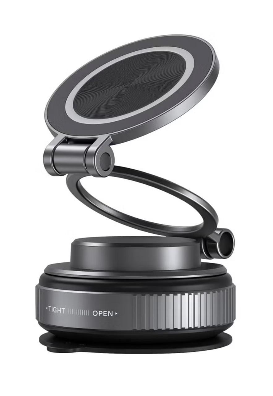 Magnetic Suction Cup Car Phone holder Mount 360 Metal - Elite Phones
