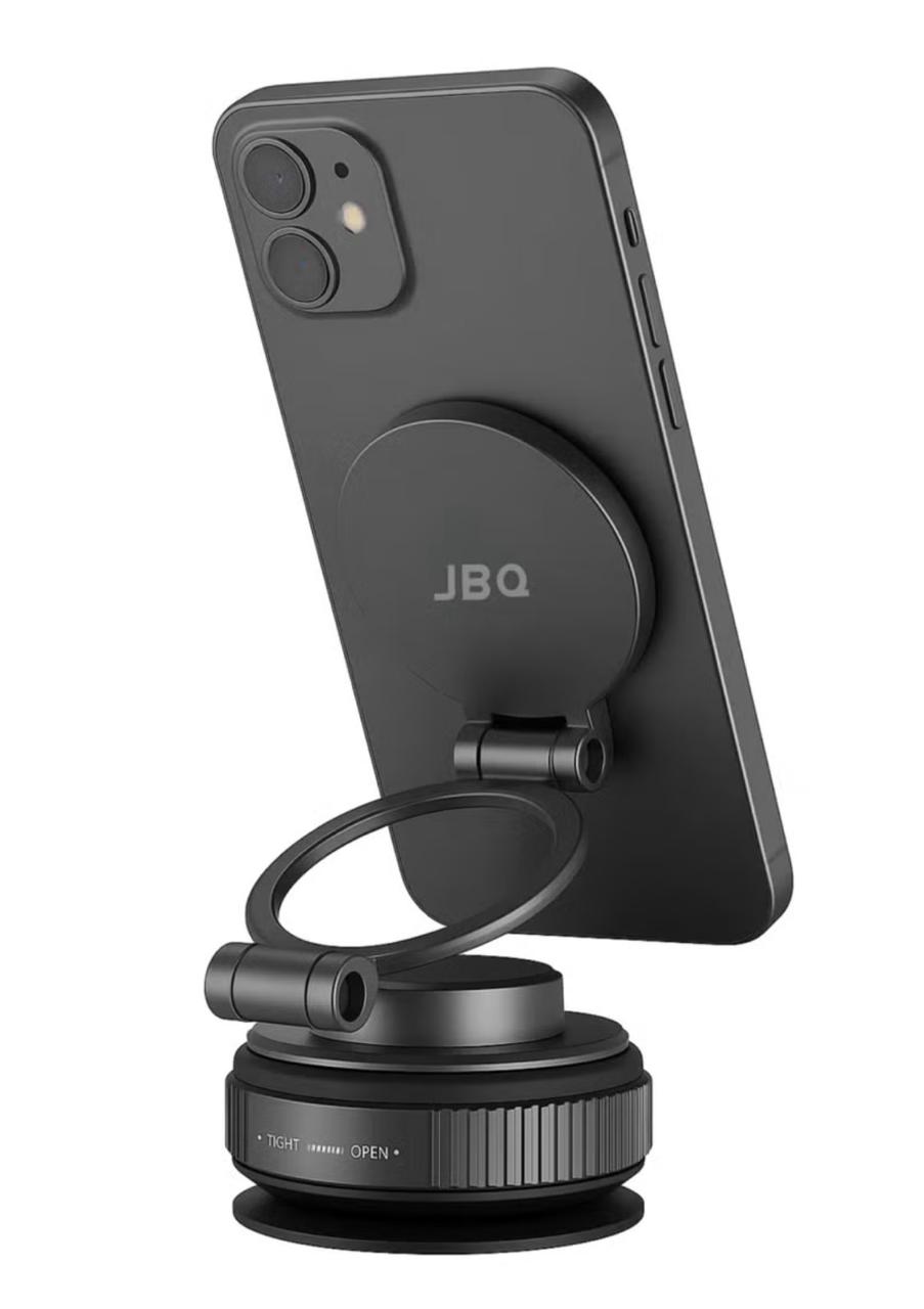 Magnetic Suction Cup Car Phone holder Mount 360 Metal - Elite Phones
