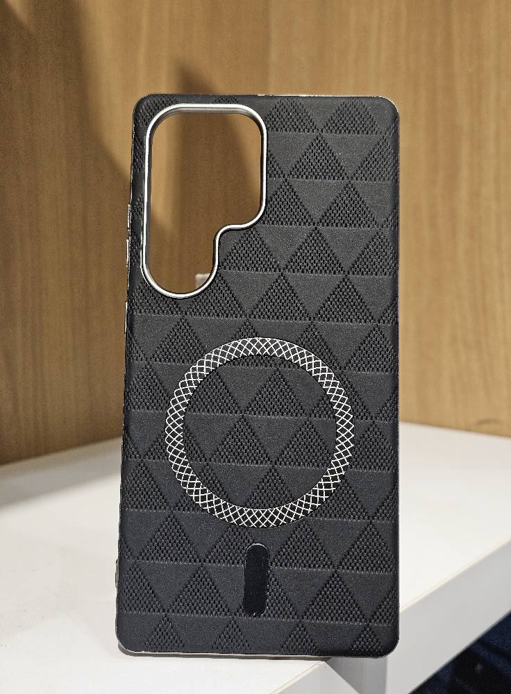 Magnetic Triangle Pattern Leather Case - Elite Phones