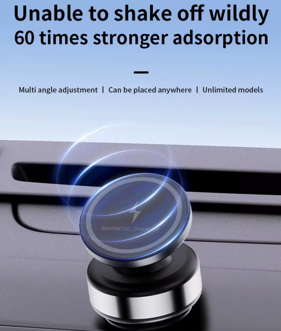 Magnetic Wireless Car Charger - Elite Phones