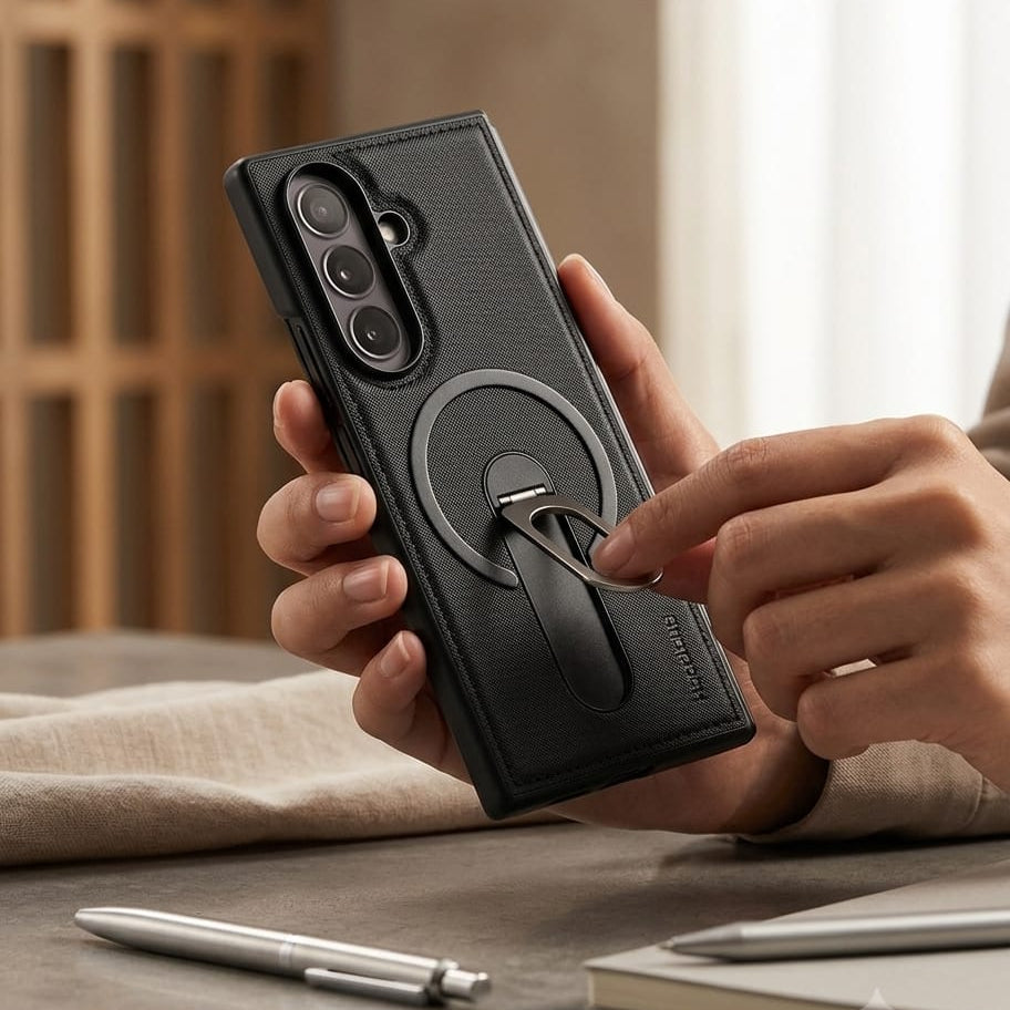 MagSafe Leather Case with Kickstand - Elite Phones