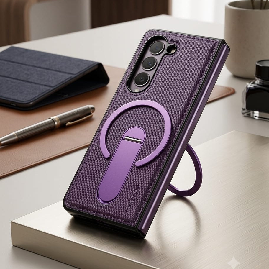 MagSafe Leather Case with Kickstand - Elite Phones