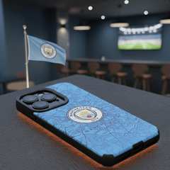 Manchester City Map Rubber Case - Elite Phones