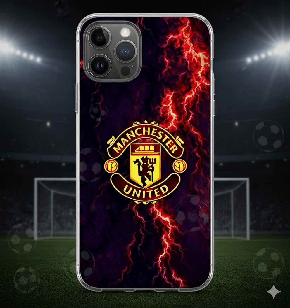 Manchester United Rubber Case - Elite Phones