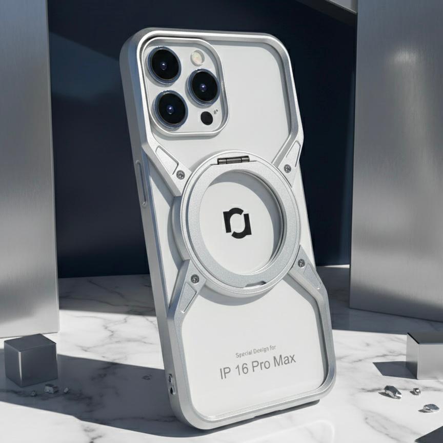Mechanical Frame MagSafe Kickstand Case. - Elite Phones