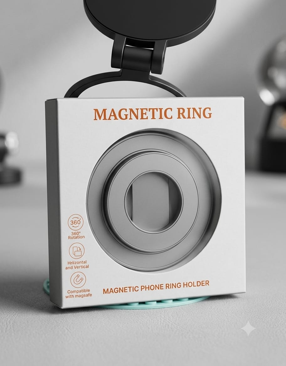 Metal MAGNETIC PHONE RING HOLDER - Elite Phones