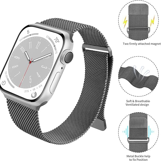 Metal Magnetic Strap For Watches - Elite Phones
