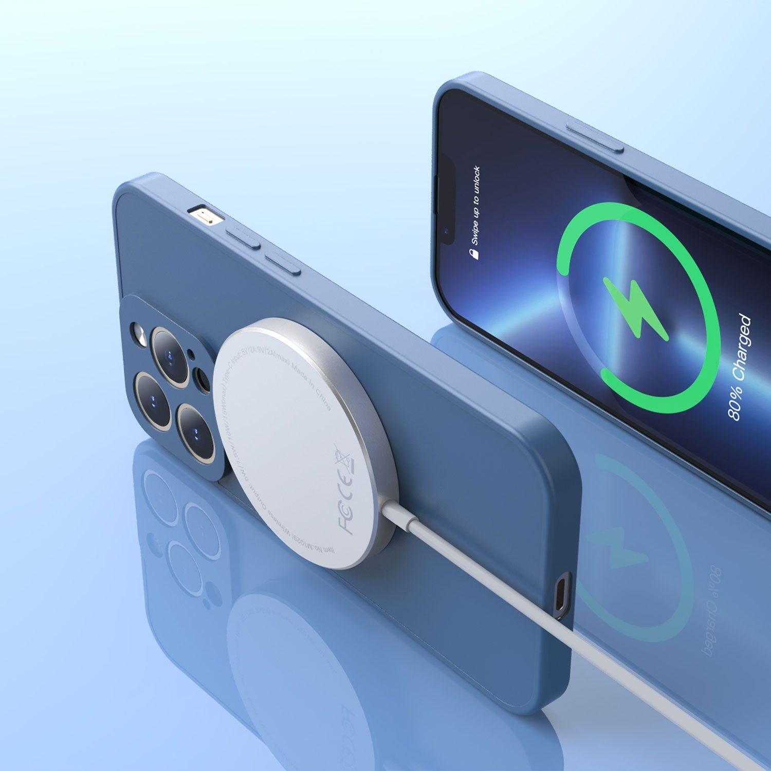 MIni Magnetic Mobile Wireless Charger For iPhone - Elite Phones