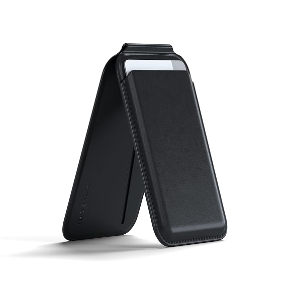 MOCOME Bi-Fold Magnetic Leather Card Wallet & Phone Stand (MagSafe Compatible) - Elite Phones