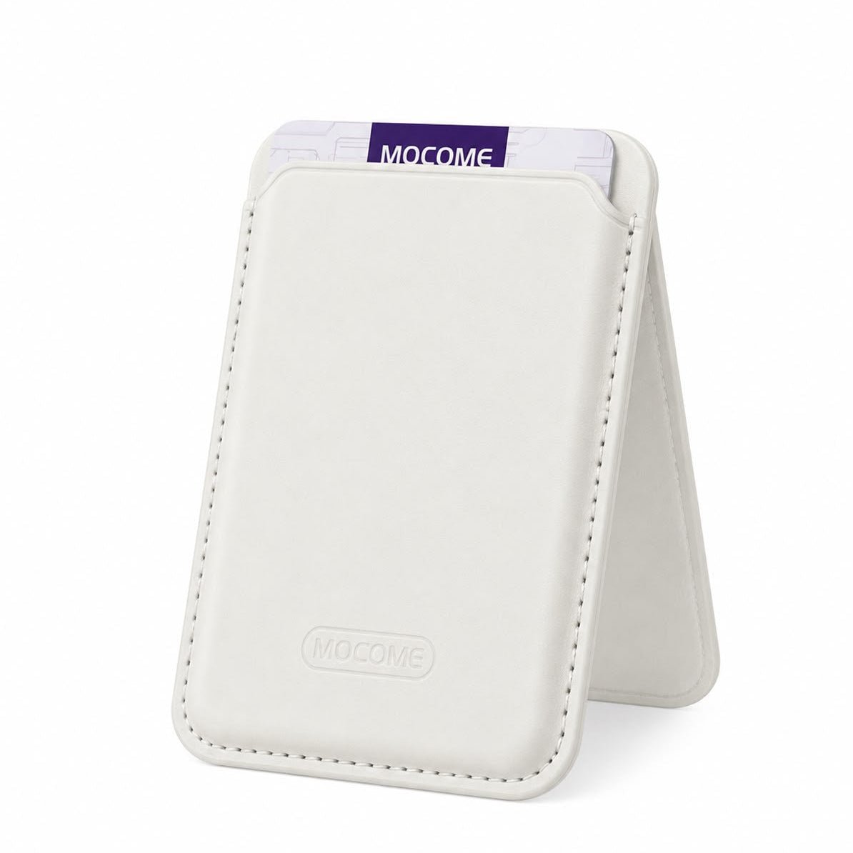 MOCOME Bi-Fold Magnetic Leather Card Wallet & Phone Stand (MagSafe Compatible) - Elite Phones
