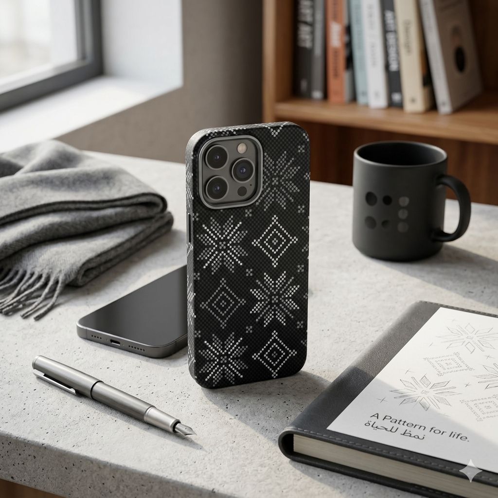 Mogix Geometric Pattern Aramid Fiber Case - Elite Phones