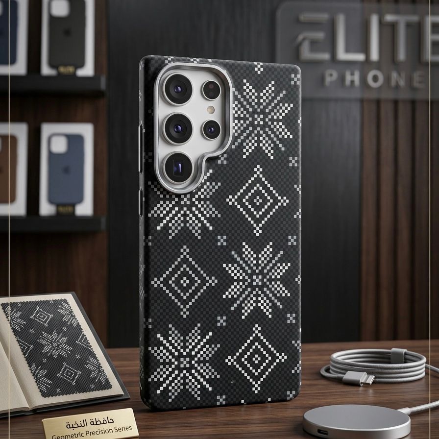 Mogix Geometric Pattern Aramid Fiber Case For Samsung - Elite Phones