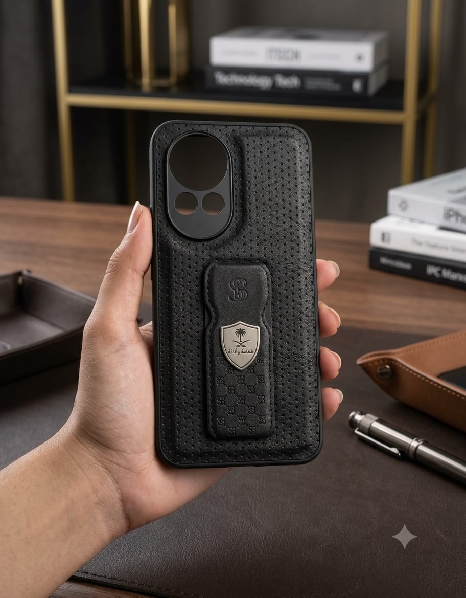 MoobiFi Leather Phone Case (with Hand Strap / Kickstand) - Elite Phones