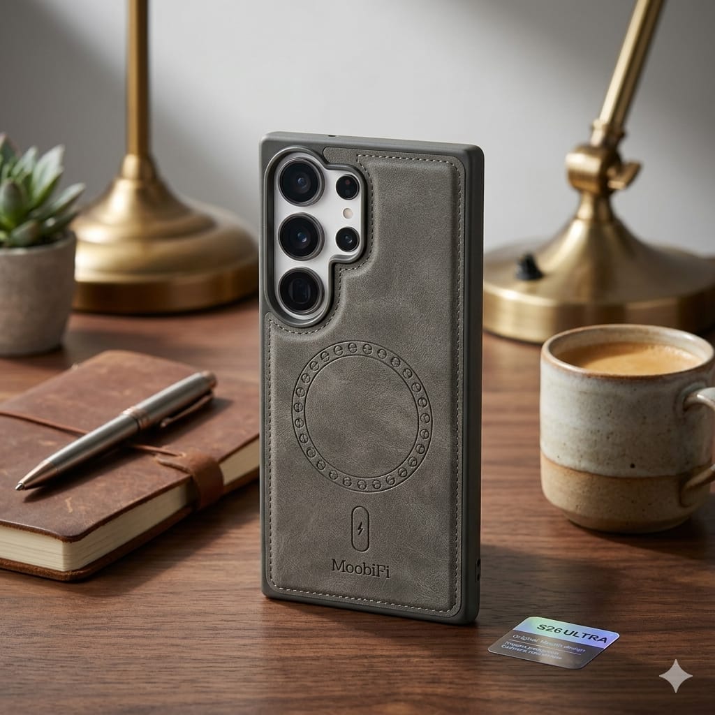 MoobiFi Magnetic Leather Case - Elite Phones