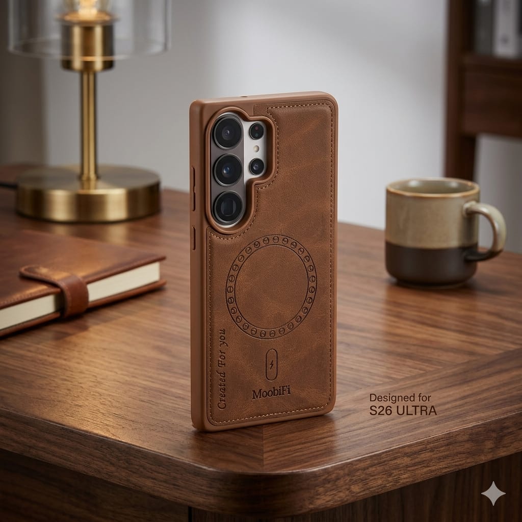 MoobiFi Magnetic Leather Case - Elite Phones