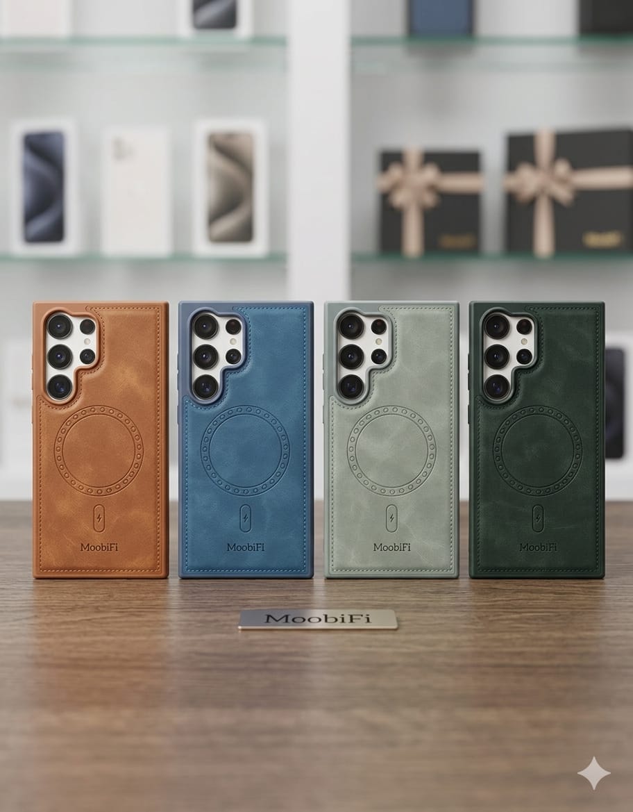 MoobiFi Magnetic Leather Case - Elite Phones