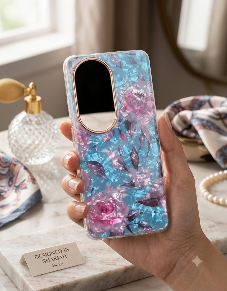 Mother of Pearl Pressed Flower Phone Case - Elite Phones